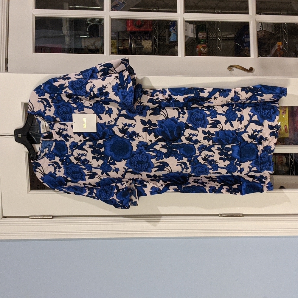 DVF mini shirt dress size XL
